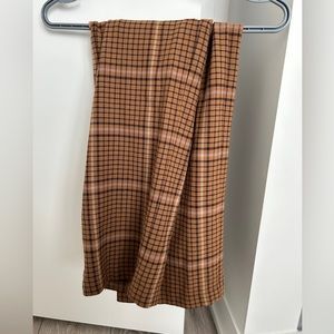 Wilfred plaid straight pants